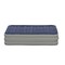 Emma and Oliver 18 Inch Raised Inflatable Air Mattress With Internal Electric Pump